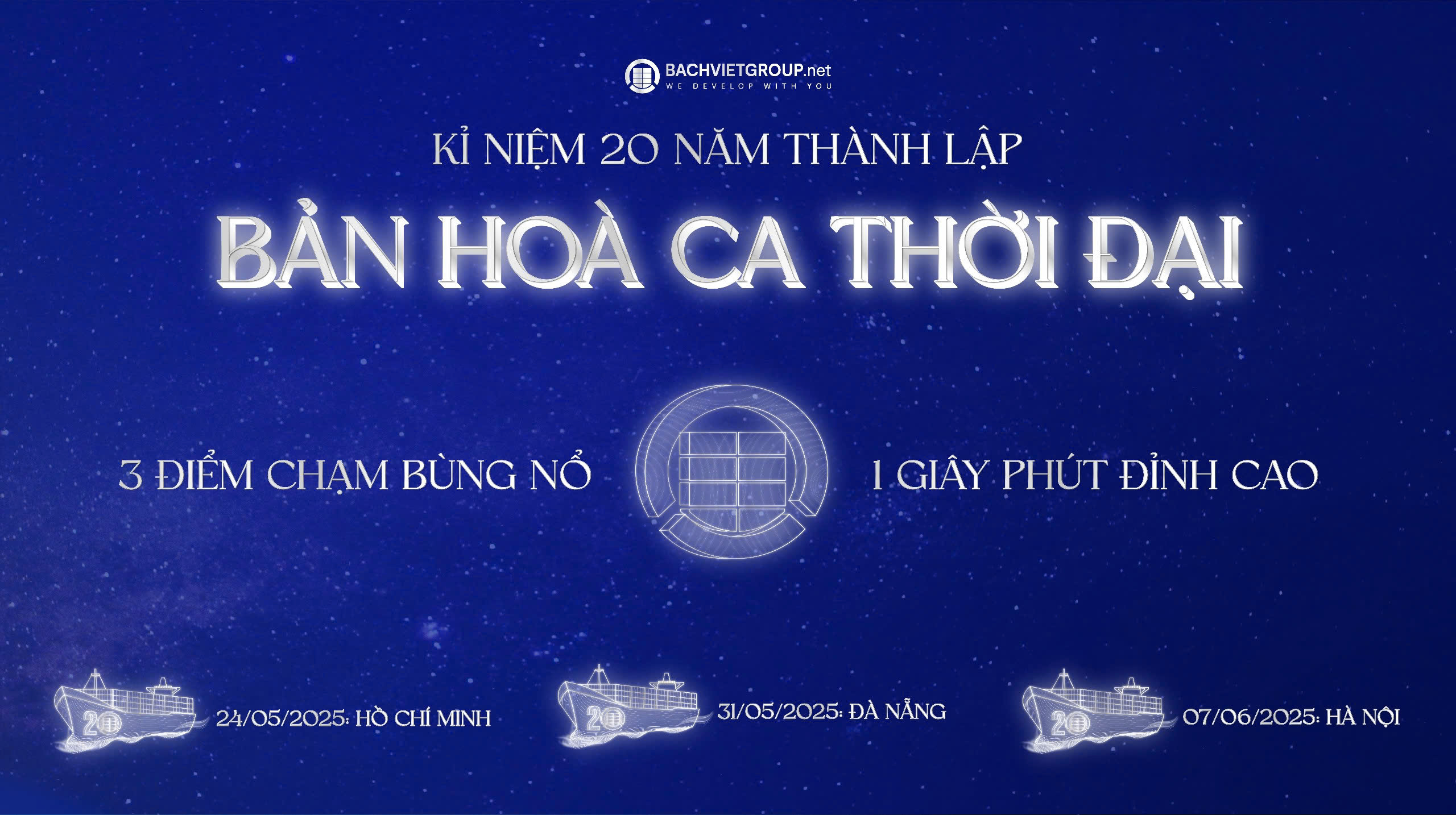 CHÍNH THỨC - CÔNG BỐ SINH NHẬT 20 NĂM BACHVIETGROUP.net - BẢN HÒA CA THỜI ĐẠI
